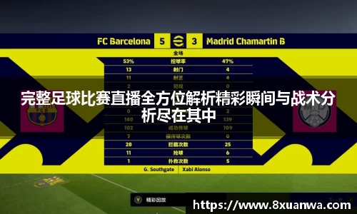 完整足球比赛直播全方位解析精彩瞬间与战术分析尽在其中