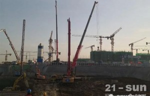 广州旋挖钻机培训SR185C10助力雄安新区建设