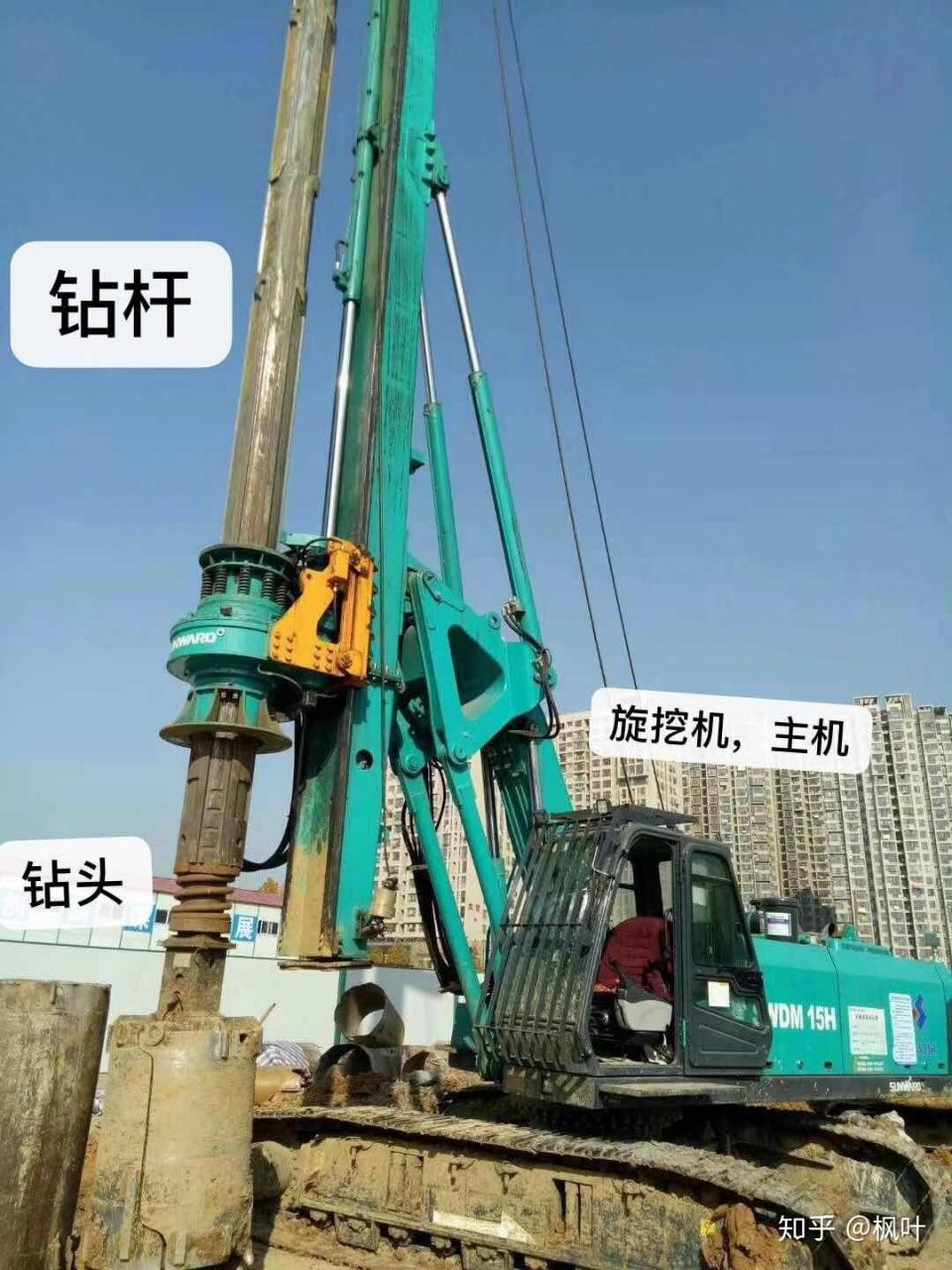南京旋挖钻机培训学校：旋挖钻机的组成缩略图