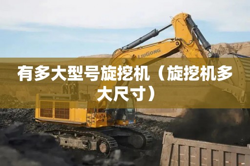 北京旋挖钻机培训学校，有多大型号旋挖机（旋挖机的型号大小有什么区别）插图