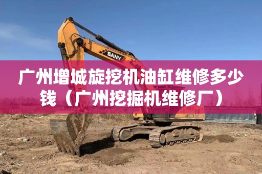 广州增城旋挖机油缸维修多少钱（广州挖掘机维修厂）